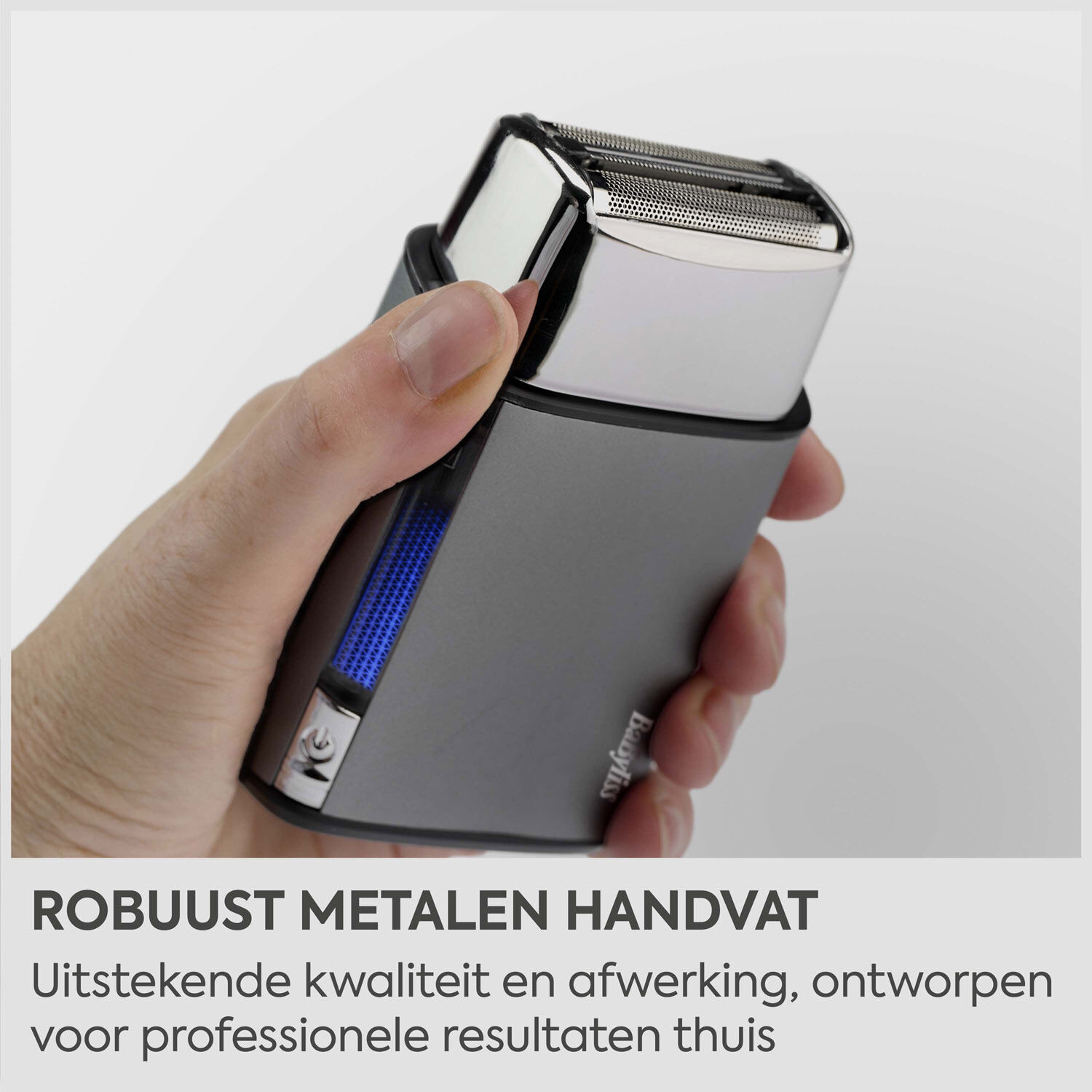 Super-X Metal Series Scheerapparaat met dubbele scheerfolie (Zilver)